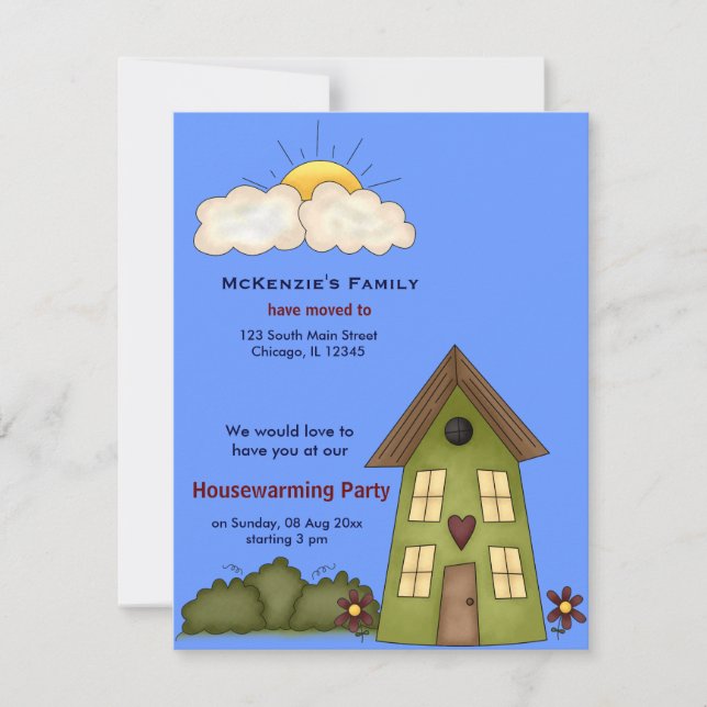 Open House Invitation (Front)