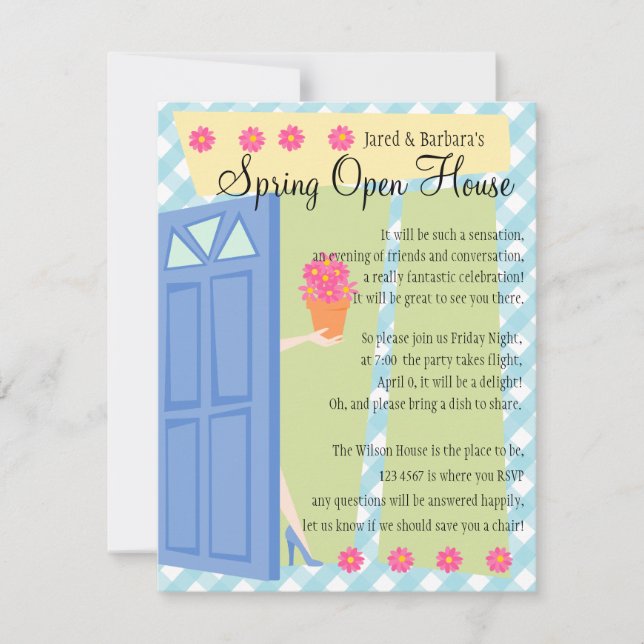 Open House Invitation (Front)