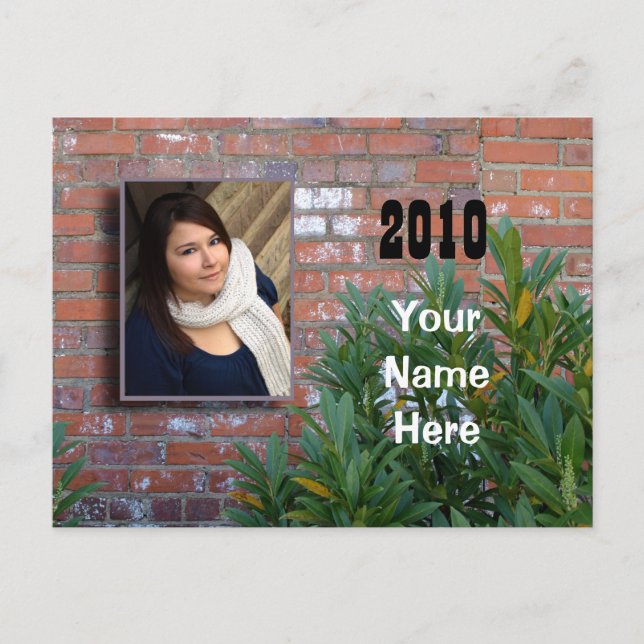 Open house invitation postcard (Front)