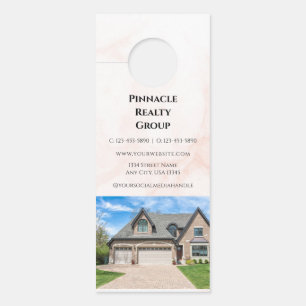 Open House Invitation Real Estate Farming Door Han Hanger