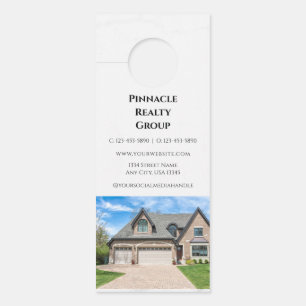 Open House Invitation Real Estate Farming Door Han Hanger