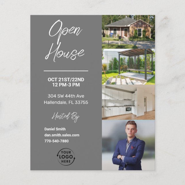 Open House | Real Estate Marketing Flyer (Front)