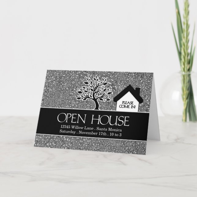Open House Realty Business Invitations (Front)