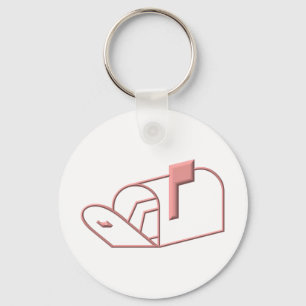 Open Mailbox Key Ring