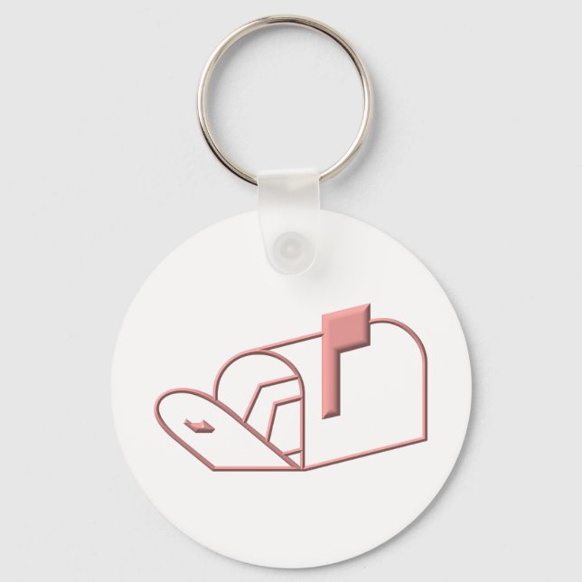 Open Mailbox Key Ring (Front)