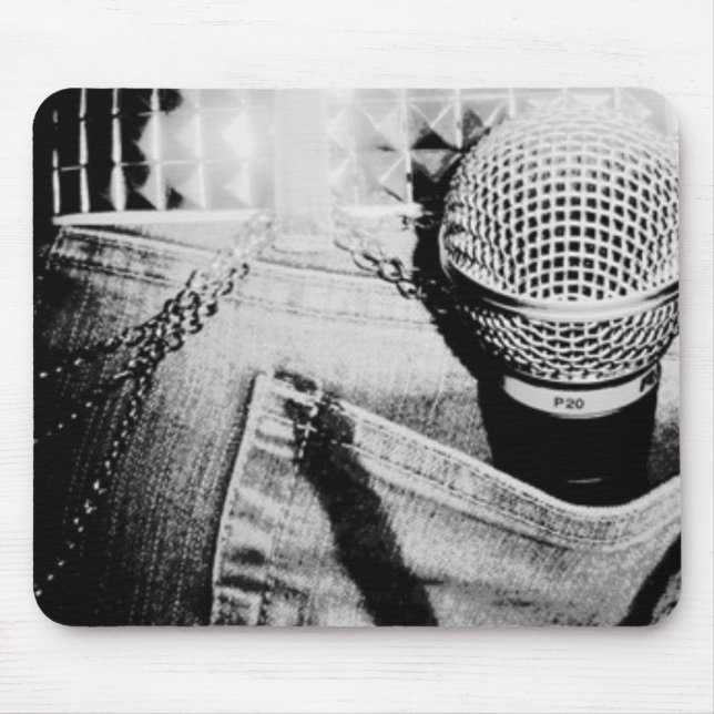 Open Mic Mouse Pad (Front)