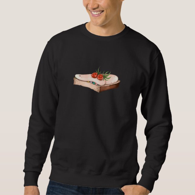 Open Mind 3000 Sausage Bread Sweatshirt (Front)