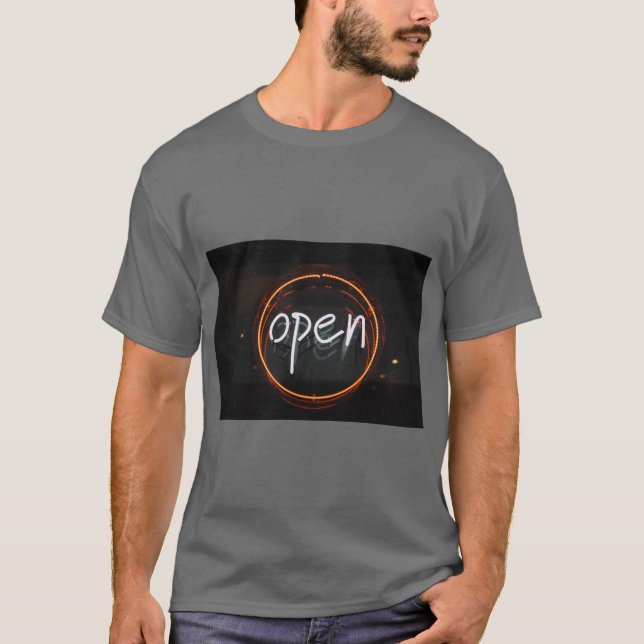 Open Mind Open Heart T-Shirt (Front)