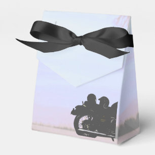 Open Road Motorcycle Wedding Favour Box