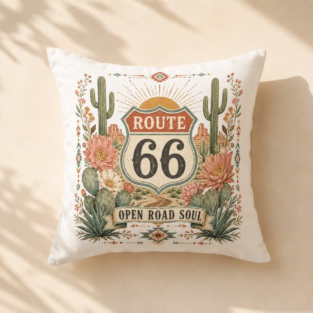 Open Road Soul Botanical Accent Cushion (Creator Uploaded)