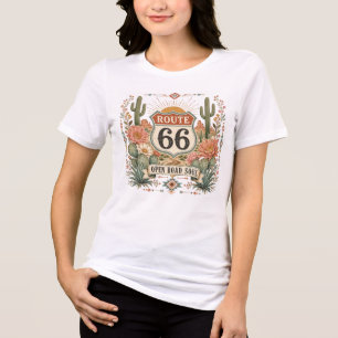 Open Road Soul Botanical Graphic Tri-Blend Shirt