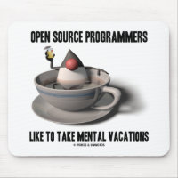 Open Source Programmers Like Mental Vacations
