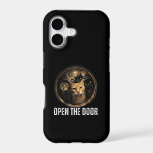 Open The Door Funny Cat Meme Cat Gang Humour Desig