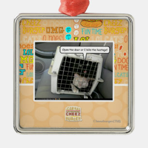 Open the door metal tree decoration