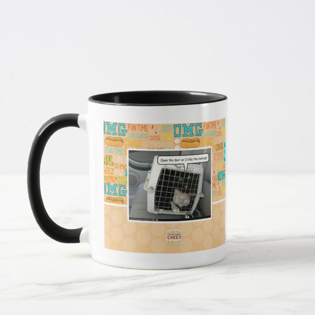 Open the door mug (Left)