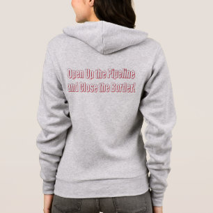 Open-The-Pipeline-and-Close-the-Bordr-eps Hoodie