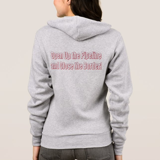 Open-The-Pipeline-and-Close-the-Bordr-eps Hoodie (Back)