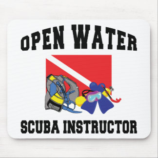 Open Water SCUBA Instructor Mouse Pad