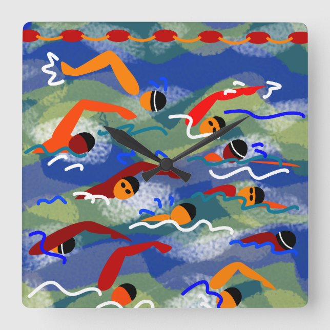 Open Water Swim Clock (Front)