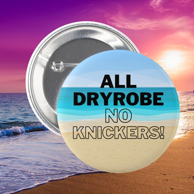 Open Water swimmers gift sea swimming 6 Cm Round Badge (Wild swimmer gift)