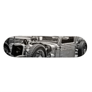 Open Wheel Hot Rod/Rat Rod 5 Deck Skateboard