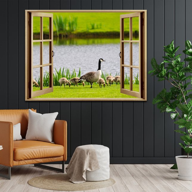 Open Window Mama Goose Poster (Creator Uploaded)