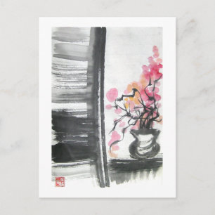 Open Window Postcard