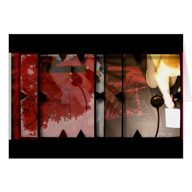 Open Work about Open Red 3 Photocollage (Front Horizontal)