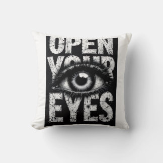Open Your Eyes Streetwear Grunge Eye Cushion