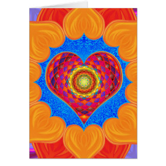 Open Your Heart Greeting Card