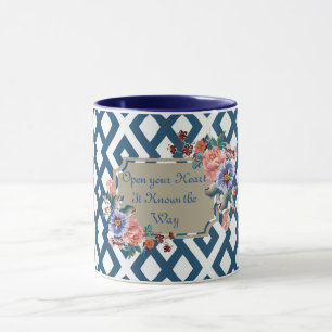 Open Your Heart it Knows the Way Designer Mug