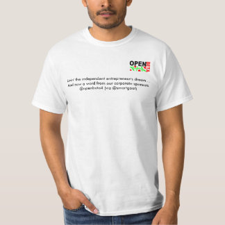 openbeta4, Livin' the independent entrepreneur'... T-Shirt