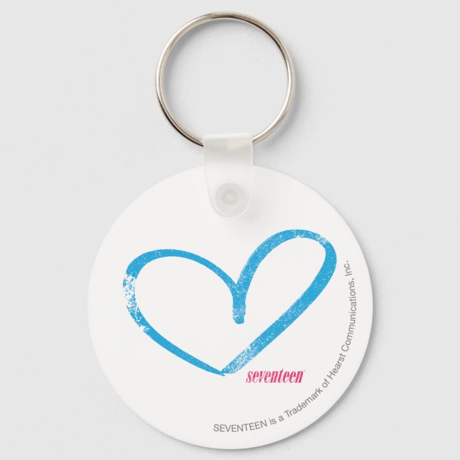 OpenHeart Aqua Key Ring (Front)
