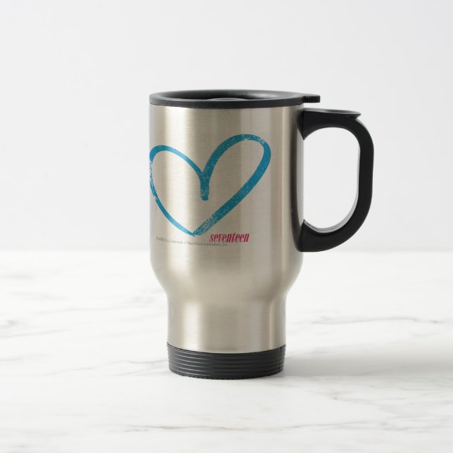 OpenHeart Aqua Travel Mug (Right)