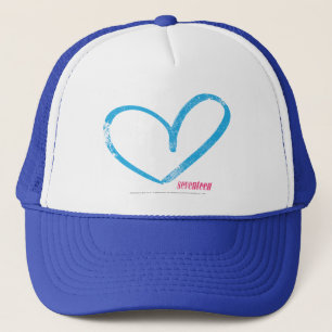 OpenHeart Aqua Trucker Hat