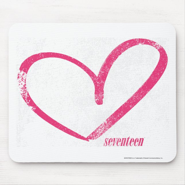 OpenHeart Magenta Mouse Pad (Front)