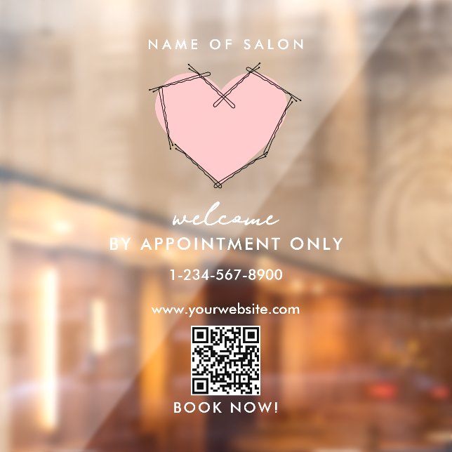 Opening Business Hours Appointment Only Bobby Pins (Sheet 2)