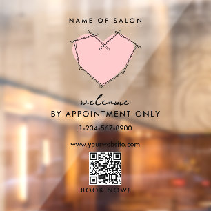 Opening Business Hours Appointment Only Bobby Pins