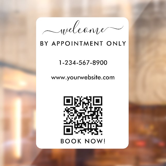 Opening Business Hours Appointment Only Welcome  (Sheet 2)