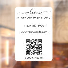 Opening Business Hours Appointment Only Welcome