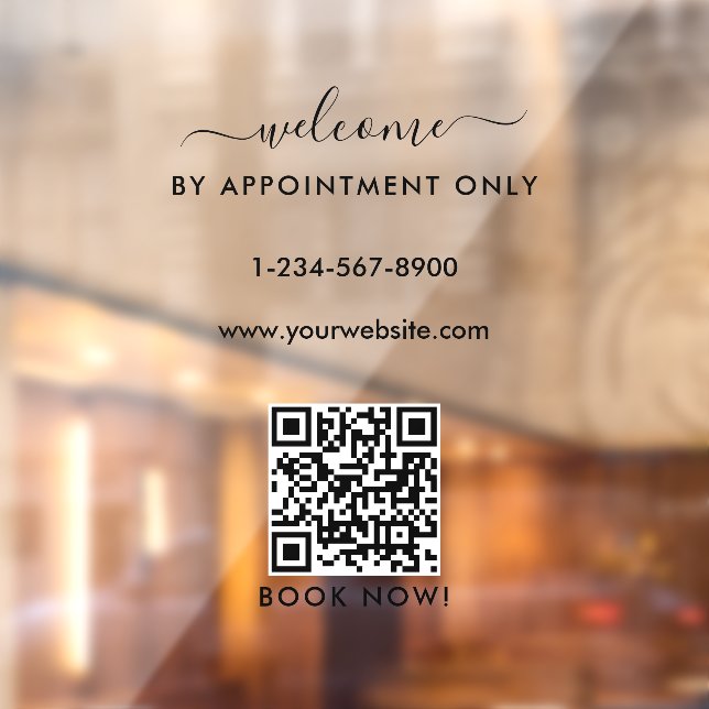 Opening Business Hours Appointment Only Welcome  (Sheet 2)