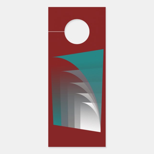 Opening curtains door hanger (Front)