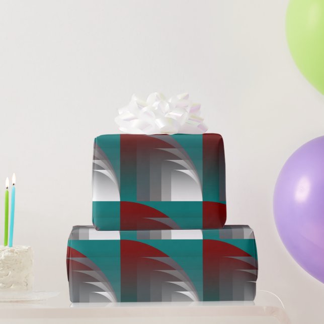 Opening curtains wrapping paper (Party Gifts)