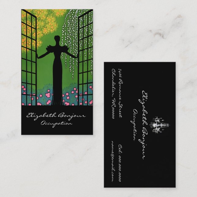Opening Doors - (Change Colour) Business Card (Front/Back)