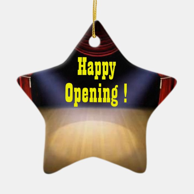 Opening Night Gift Ornament (Front)
