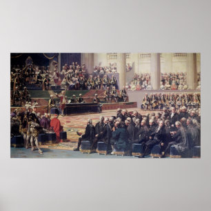 Opening of the Estates General at Versailles Poster