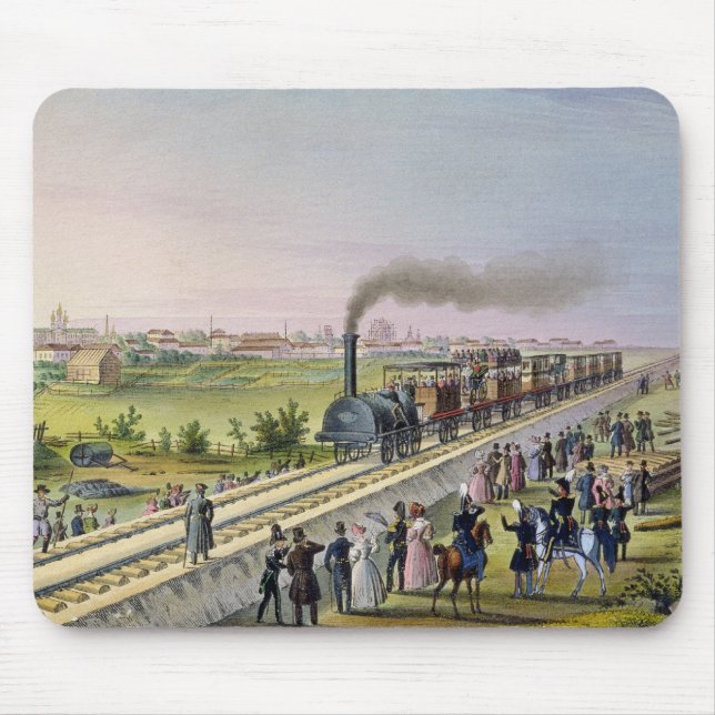 Opening of the First Railway Line Mouse Pad (Front)