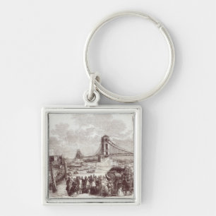 Opening of the Hungerford Suspension Bridge Key Ring