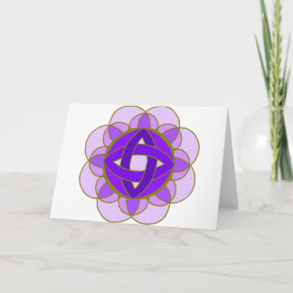 "Opening the Crown Chakra" Note Card