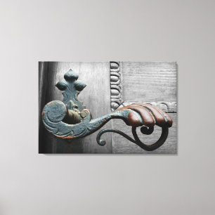 opening the gate canvas print